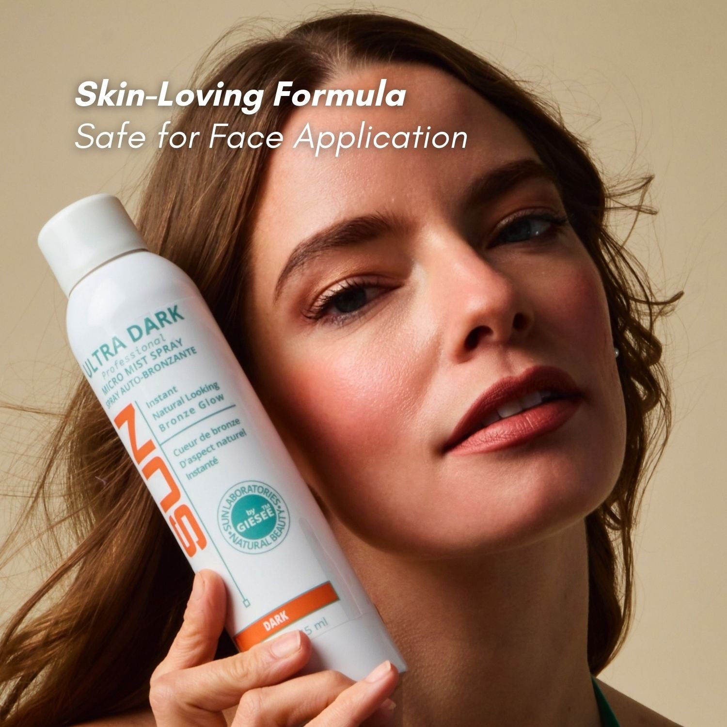 Spray Tan 6 oz Self Tanner 2-pack With Baby Brown Bronzer Powder Natural Beautiful Glow