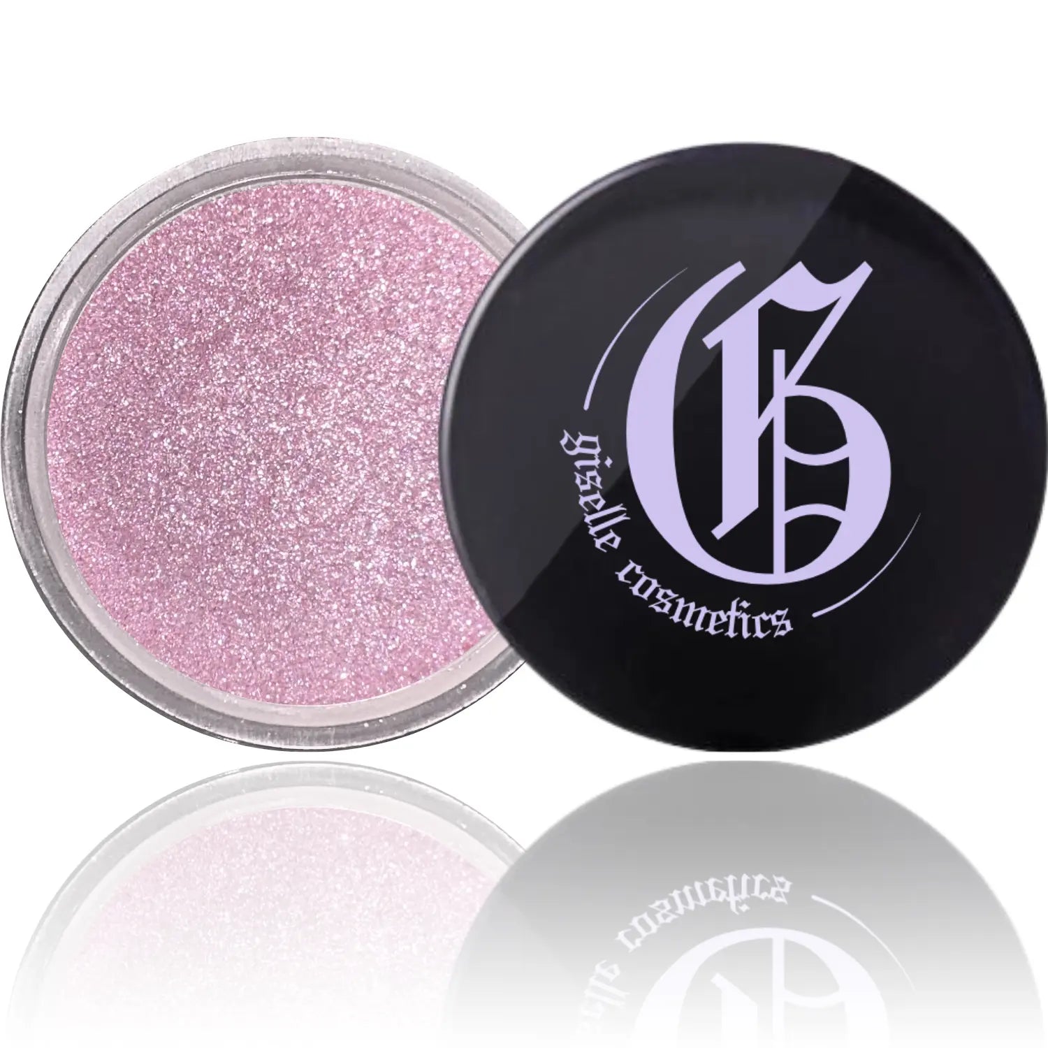 Silver Pink Loose Powder Mineral Eyeshadow Single 3g Giselle Cosmetics