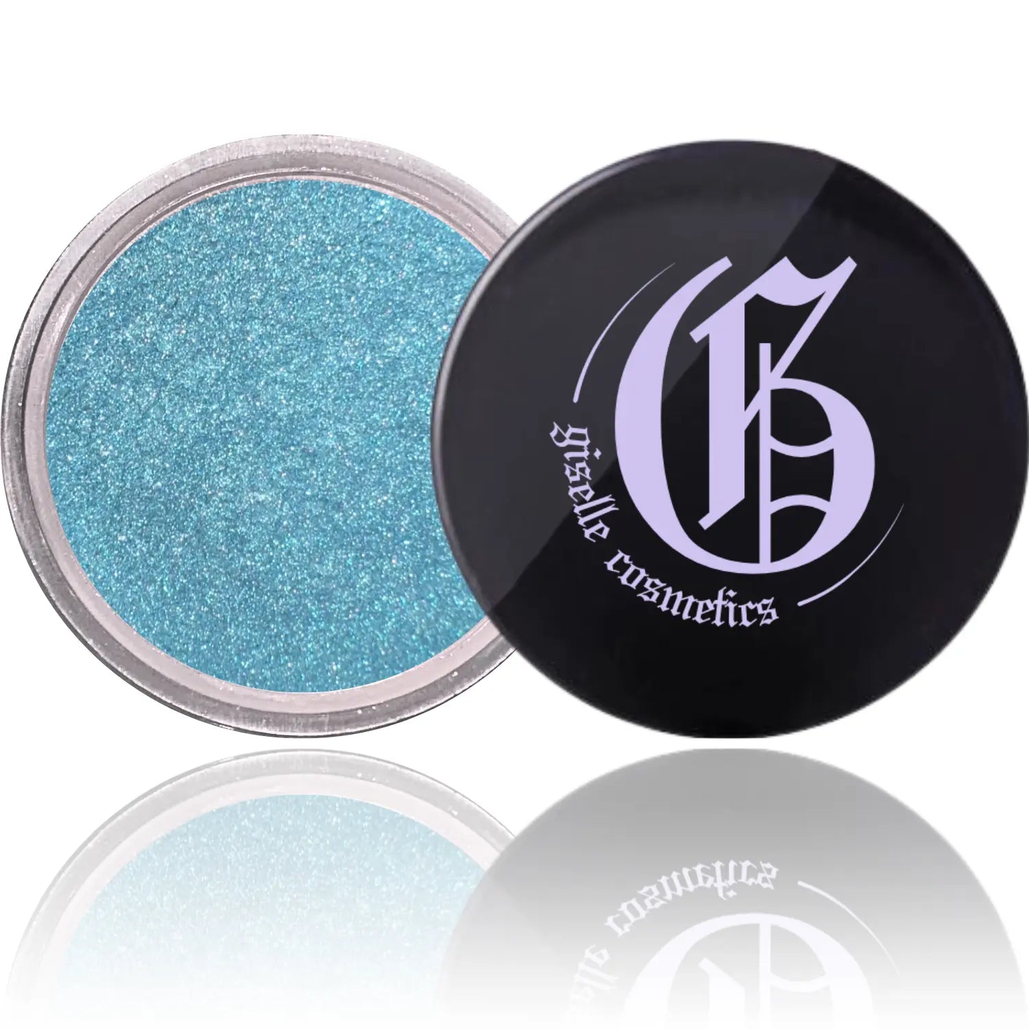 Teal Loose Powder Mineral Eyeshadow Single 3g Giselle Cosmetics