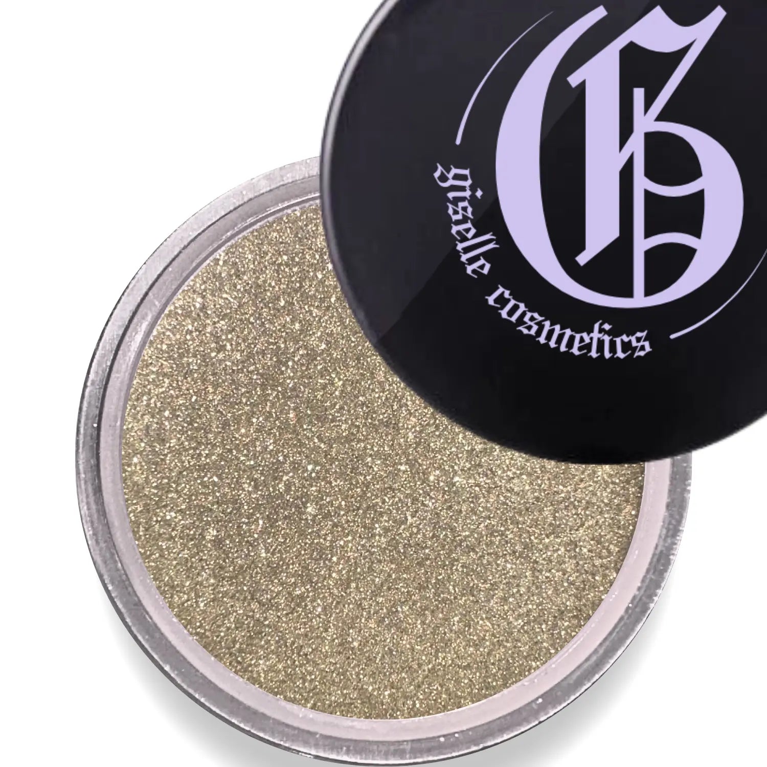 Gold Stone Green Loose Powder Mineral Eyeshadow Single 3g Giselle Cosmetics