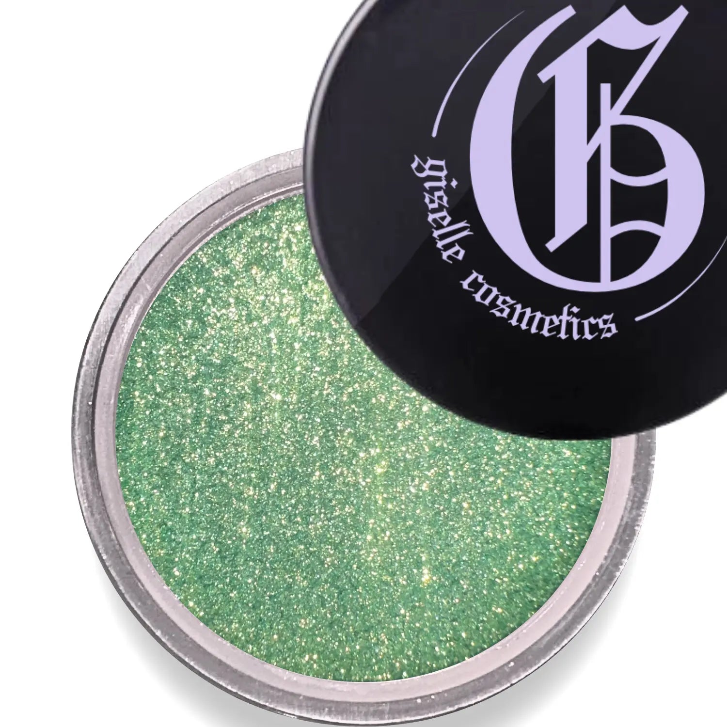 Ganja Green Loose Powder Mineral Eyeshadow Single 3g Giselle Cosmetics
