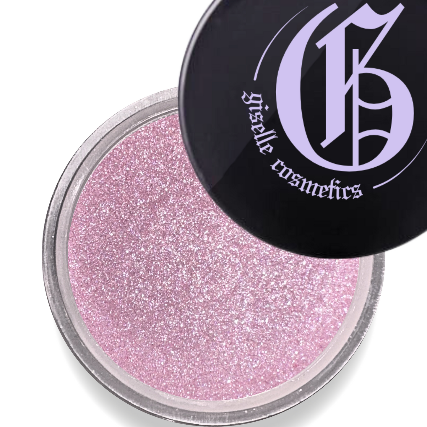 Silver Pink Loose Powder Mineral Eyeshadow Single 3g