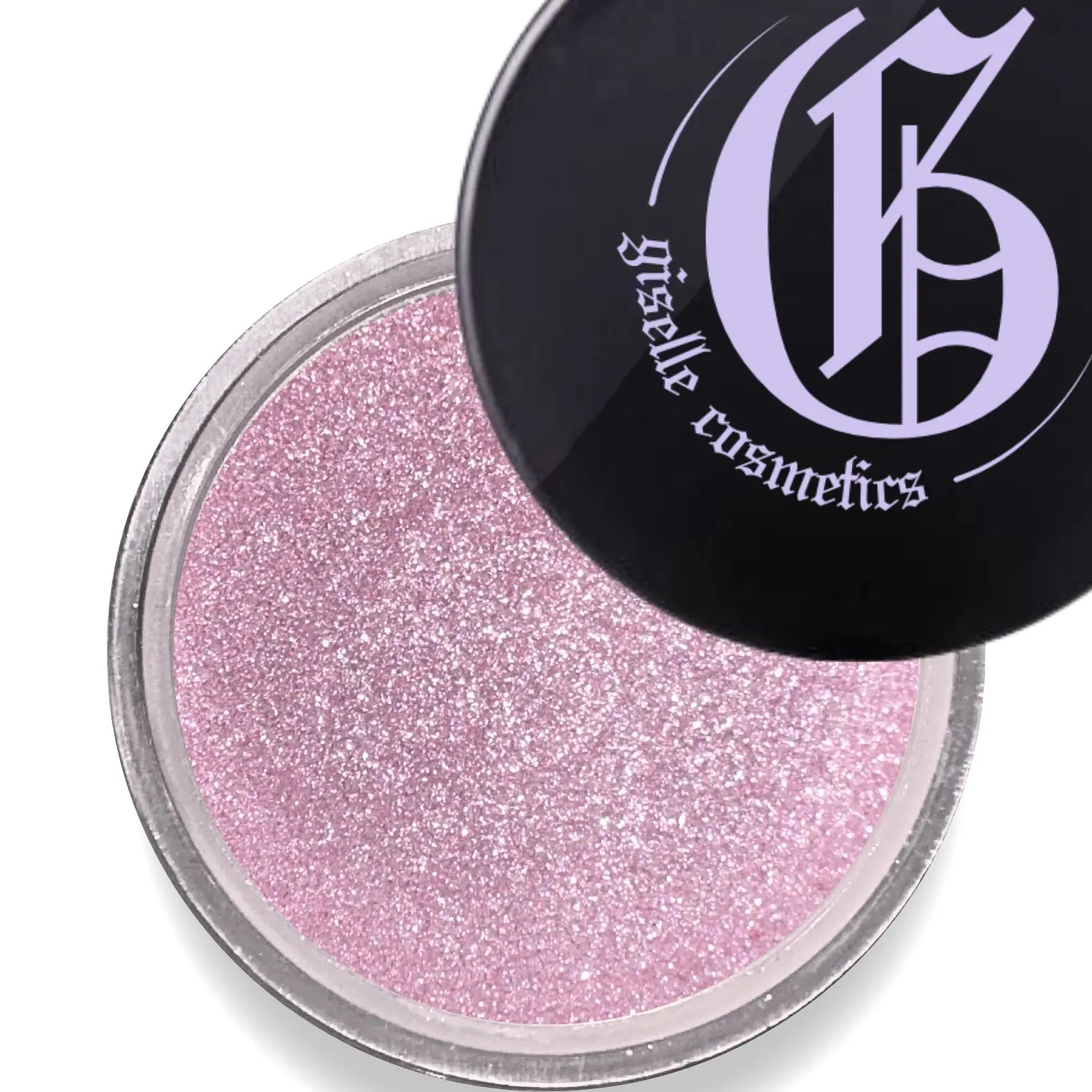 Silver Pink Loose Powder Mineral Eyeshadow Single 3g Giselle Cosmetics
