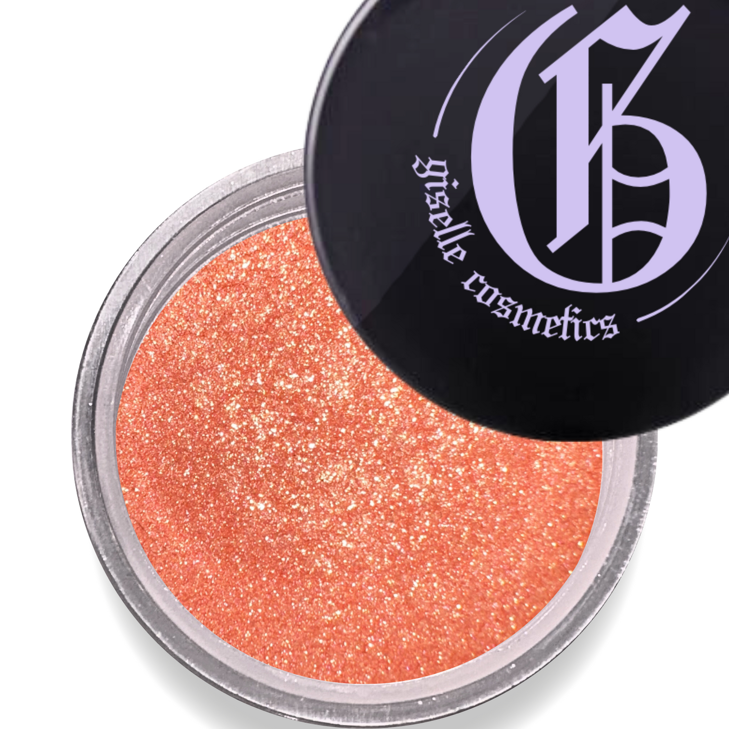 Orange Coral Loose Powder Mineral Eyeshadow Single 3g