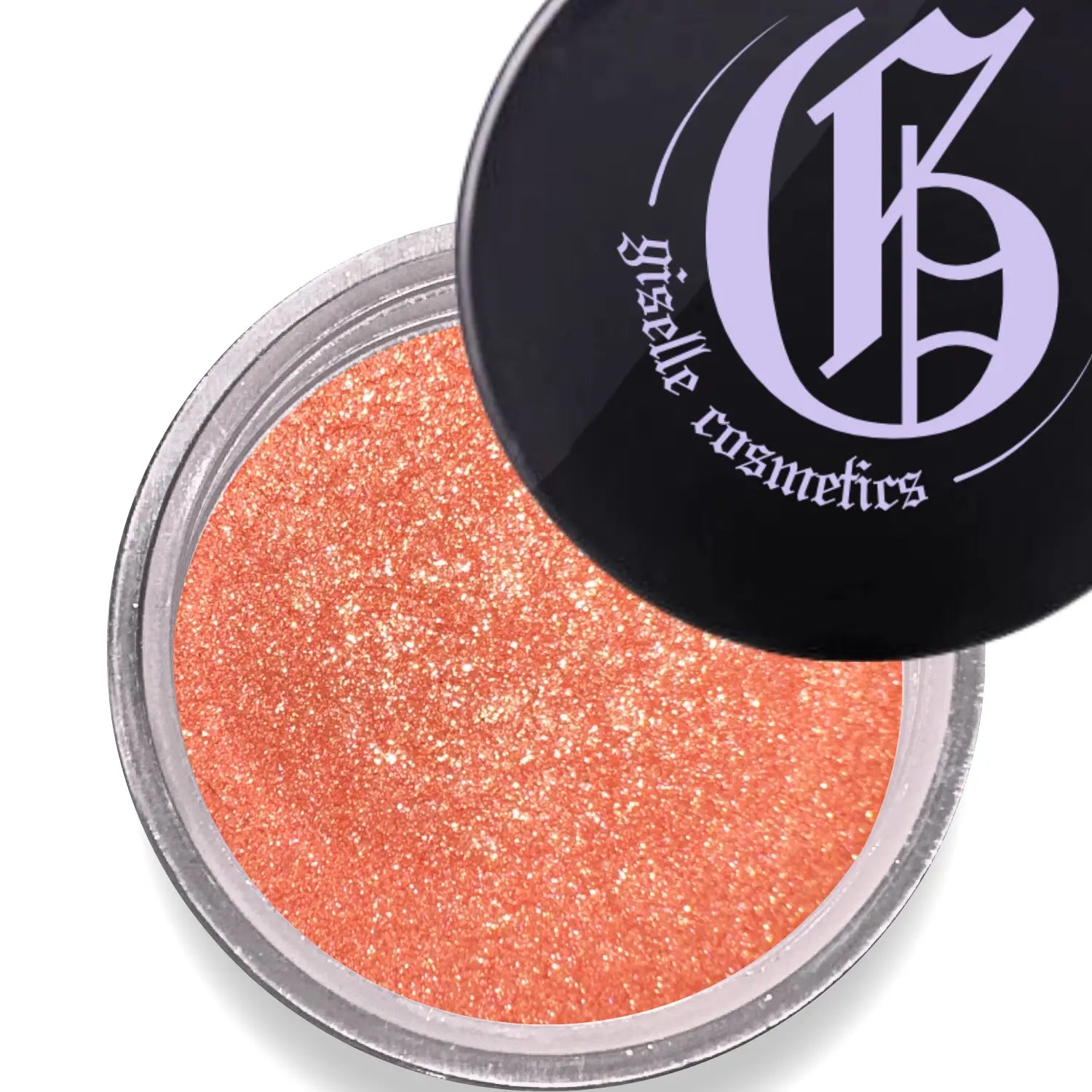 Orange Coral Loose Powder Mineral Eyeshadow Single 3g Giselle Cosmetics