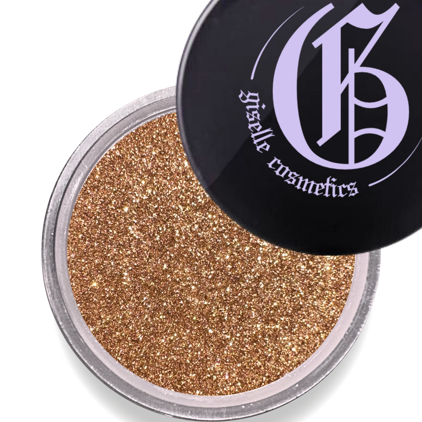 Mineral Loose Eyeshadow Brown Gold Powder Single 3g