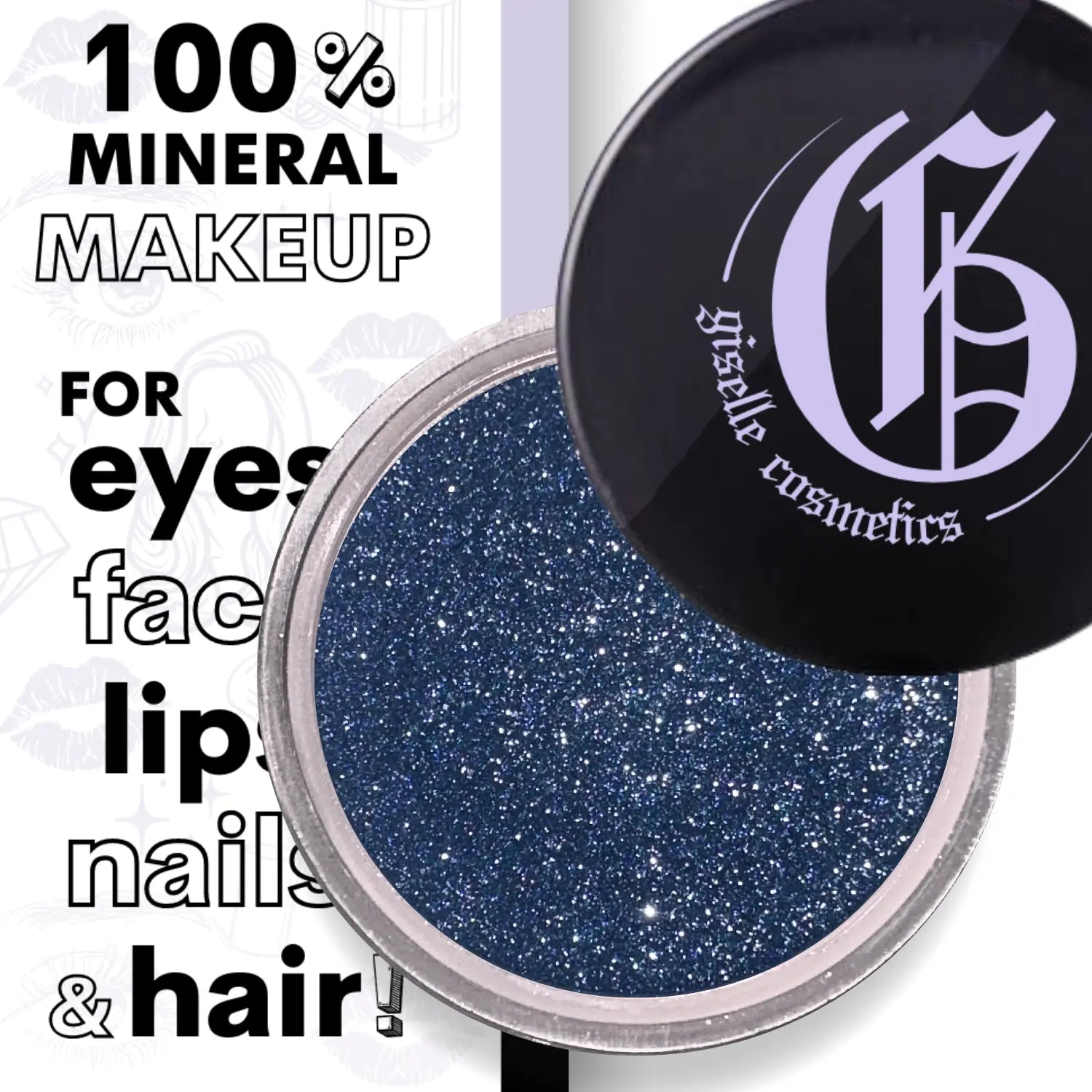 Starry Sky Loose Powder Mineral Eyeshadow Single 3g Giselle Cosmetics