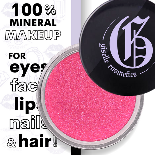 Hot Pink  Loose Powder Mineral Eyeshadow Single 3g