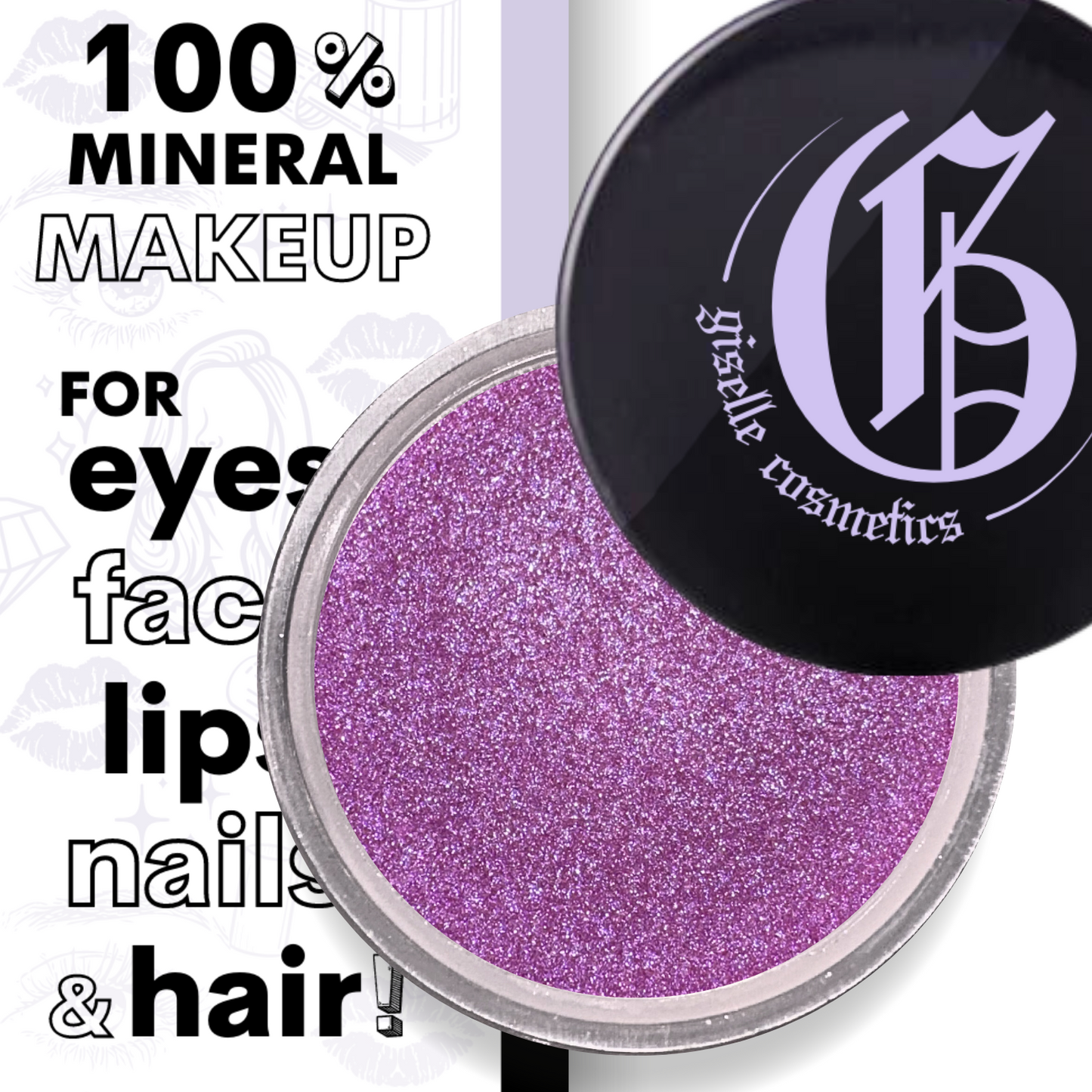 Purple Reef Loose Powder Mineral Eyeshadow Single 3g