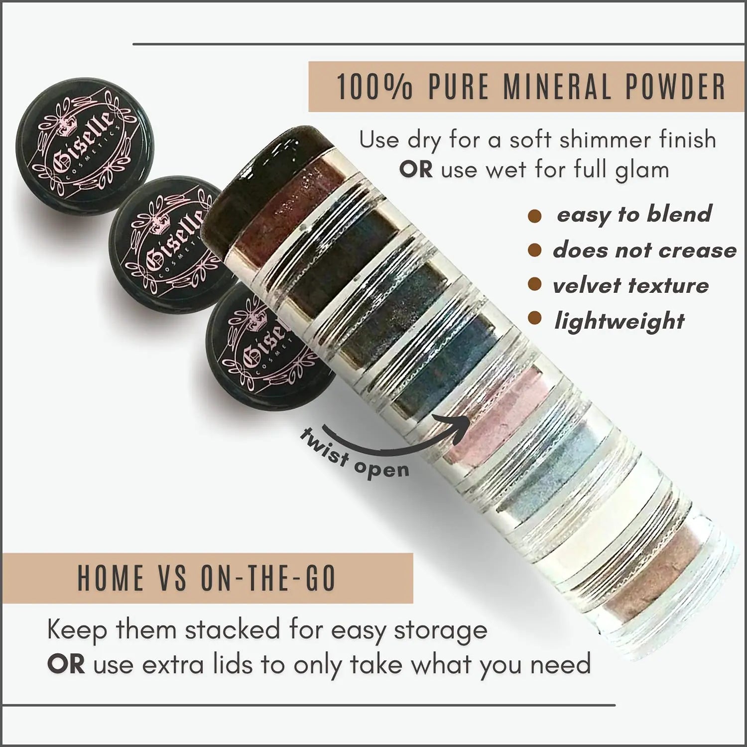 Smokey Gypsy Giselle Cosmetics