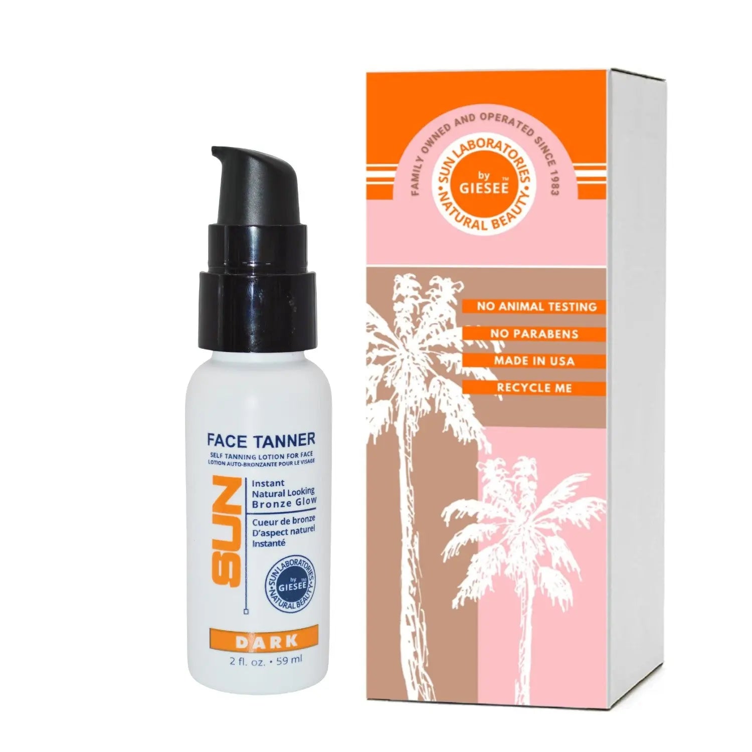 Strictly Faces Dark Lotion 2.7oz Giselle Cosmetics