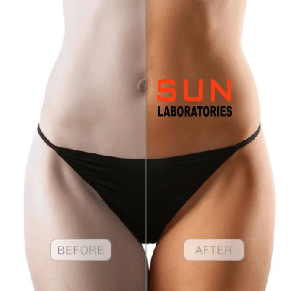 Spray Tan Solution Dark Flawless Color for Airbrush Spray Tan Sun Labs