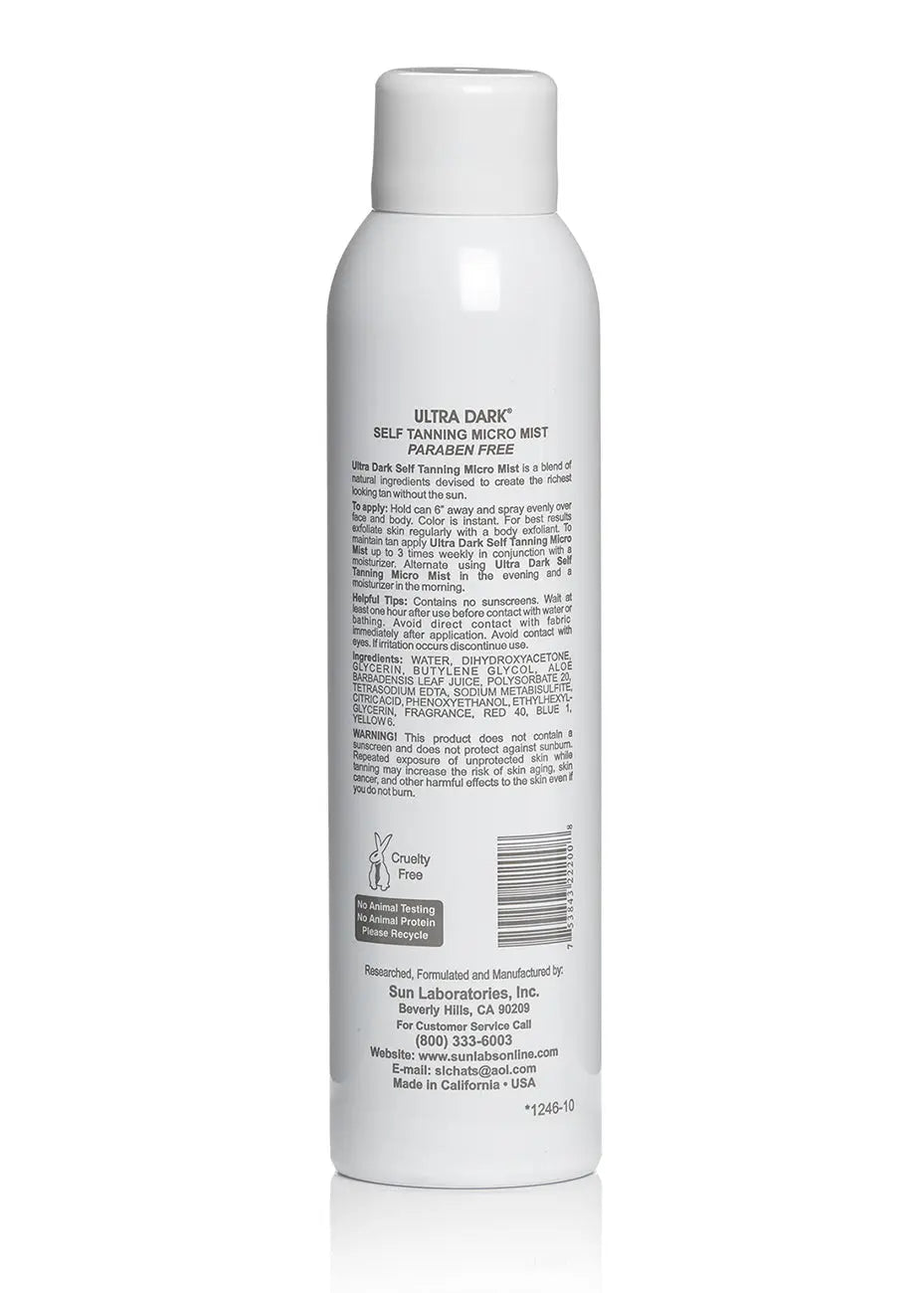 Spraytan Ultra Dark in a Can (Dark) 6 oz by Sun Labs Sun Labs