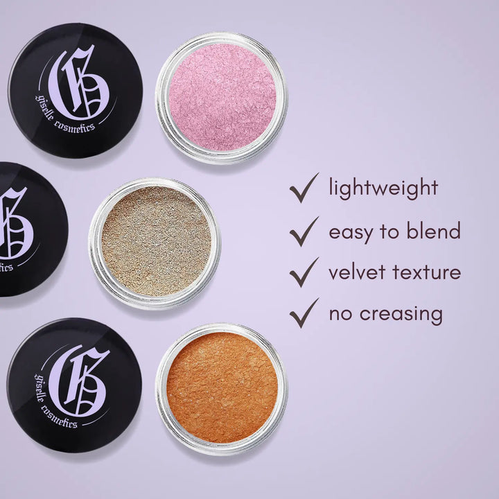 Copperhead Gummy Loose Powder Mineral Eyeshadow S | Giselle Cosmetics