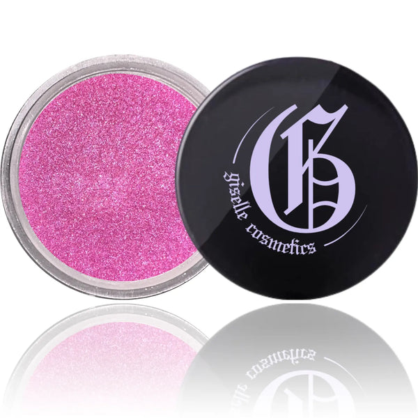 Pink Magenta Loose Powder Mineral Eyeshadow Single | Giselle Cosmetics