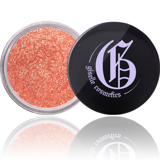 Mineral Makeup Eye Shadow Orange Diamond Loose Powder Single 3g