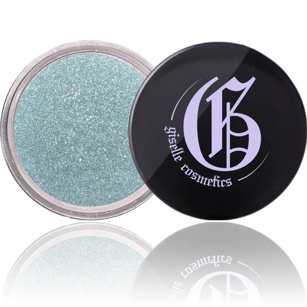 Minty Green Loose Powder Mineral Eyeshadow Single  | Giselle Cosmetics