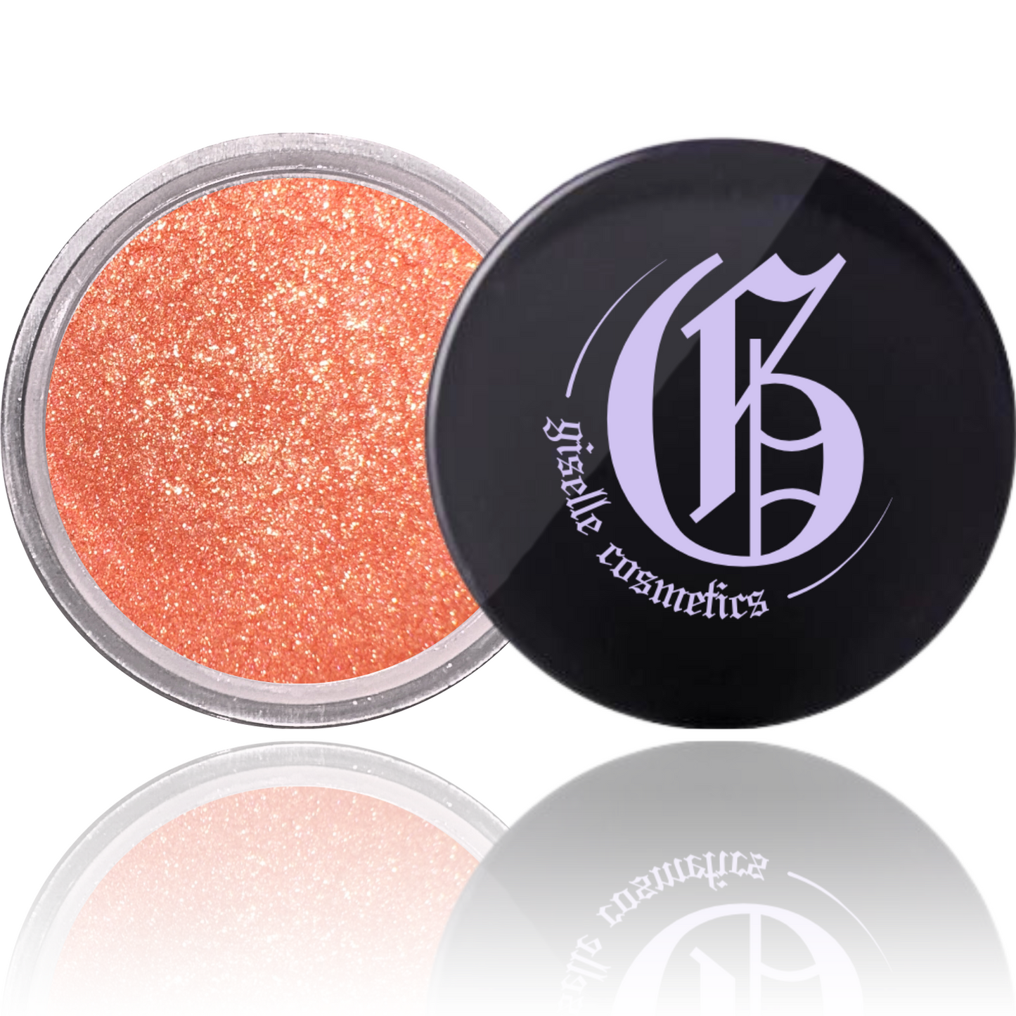 Orange Coral Loose Powder Mineral Eyeshadow Single 3g