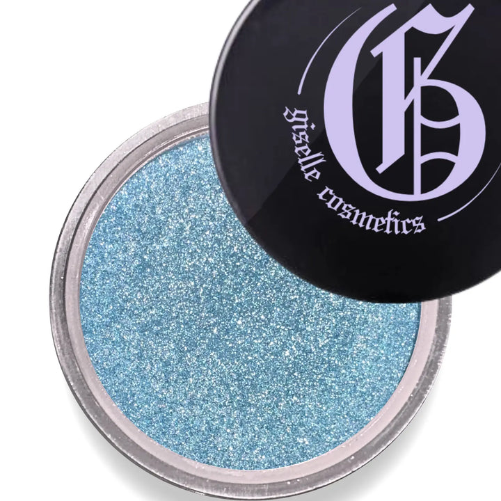 Moon Blue Loose Powder Mineral Eyeshadow Single 3g | Giselle Cosmetics