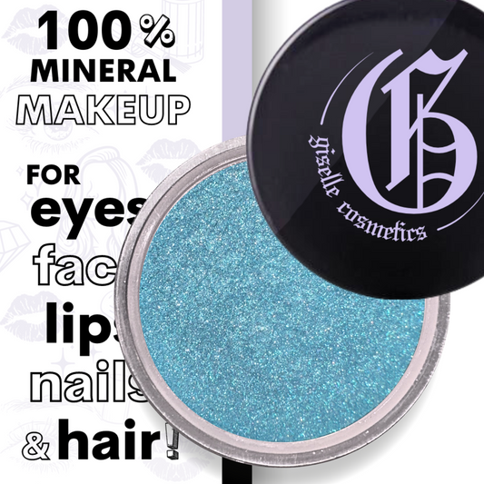 Teal  Loose Powder Mineral Eyeshadow Single 3g