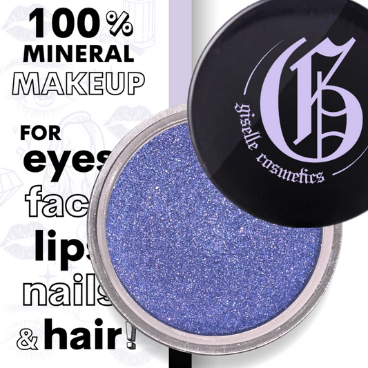 Blue Purple Loose Powder Mineral Eyeshadow Single 3g