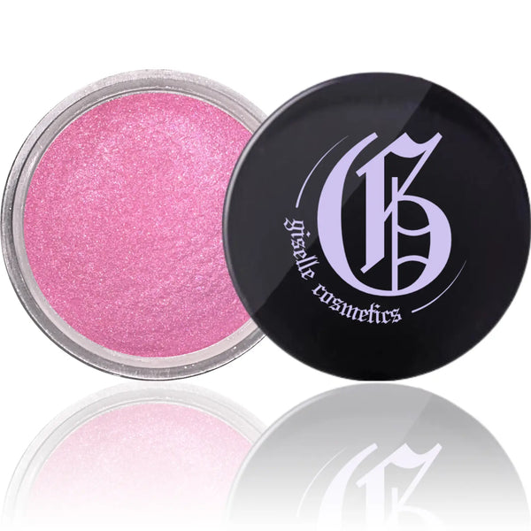 Pink Cotton Candy Loose Powder Mineral Eyeshadow S | Giselle Cosmetics