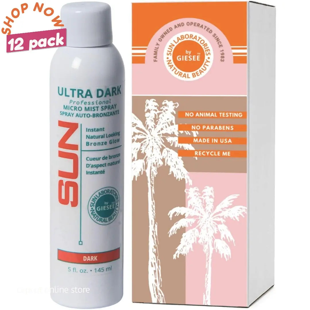 Sun Laboratories Ultra Dark Spray-can 6 oz. 12 UNITS Sun Labs